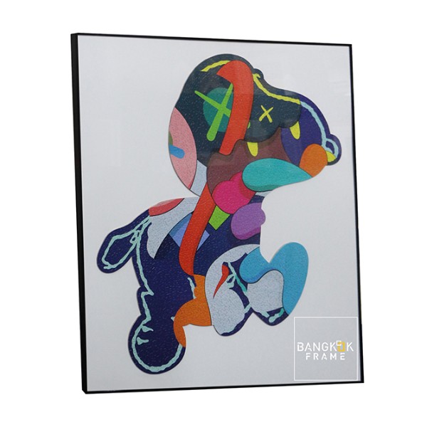 กรอบกล่องรอยมือเท้าเด็กของสะสมเด็ก-Shadow Box